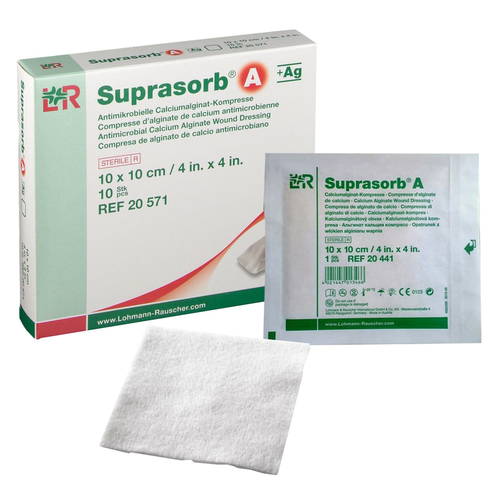 ✅ Gạc Kháng Khuẩn- Suprasorb A +Ag VT0693