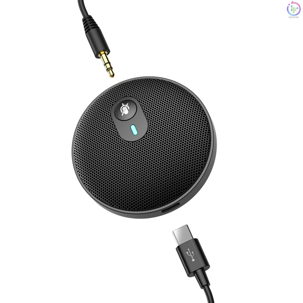 Micro Điện Dung Đa Hướng U3 USB Dành Cho Các Cuộc Họp Kinh Doanh Máy Tính Laptop PC Phát Sóng Trực Tiếp Hỗ Trợ Phát Sóng Trực Tiếp Với AUX 3