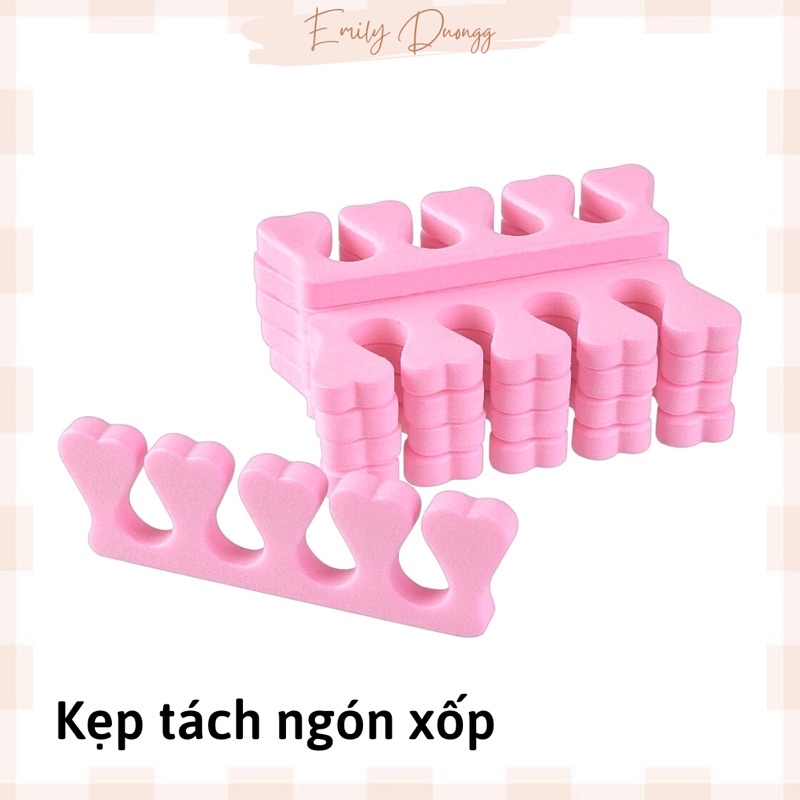 [NAIL] 1 đôi kẹp tách ngón tay chân