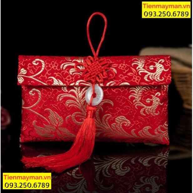 ⭐ FREE SHIP⭐ Bao Lì Xì Vải Gấm Nhiều Hoa Văn Cao Cấp Cưới Hỏi, Nạp Tài,Ngày Tết
