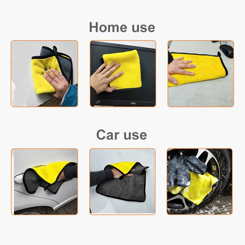 Khăn Lau Xe Hơi Chất Liệu Sợi Polyester Thấm Hút Tốt Tiện Dụng