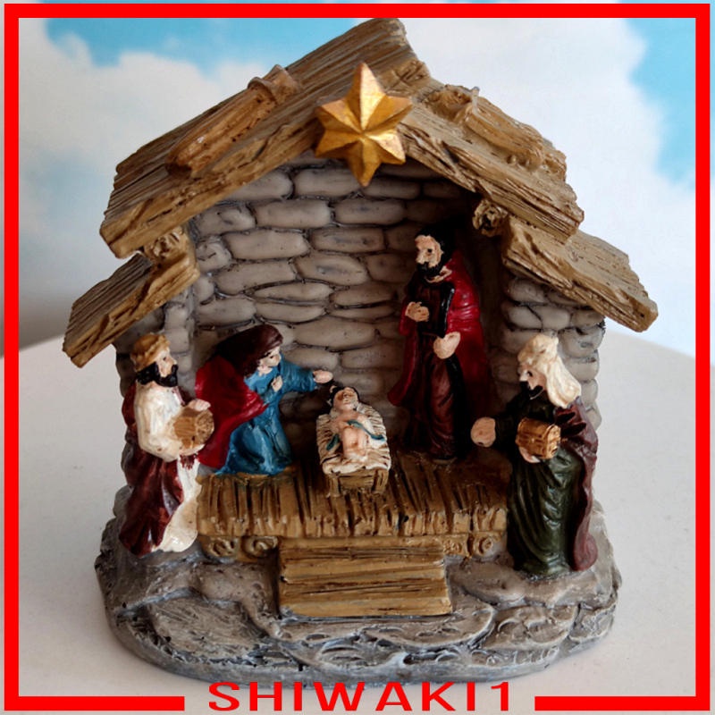 Tượng gia đình Chúa dùng trang trí Giáng sinh cho nội thất gia đình