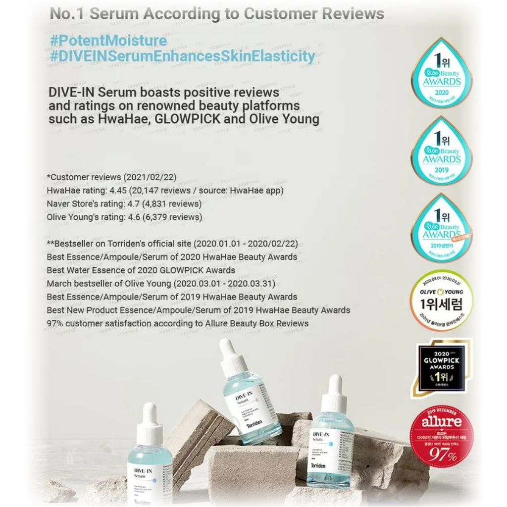 Serum Hyaluronic Acid 50ml Chăm Sóc Da Khi Lặn