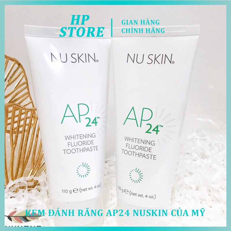 Kem Đánh Răng AP24 Nuskin - Giải Pháp Giúp Trắng Răng Hàng Đầu Tại Mỹ - 110g