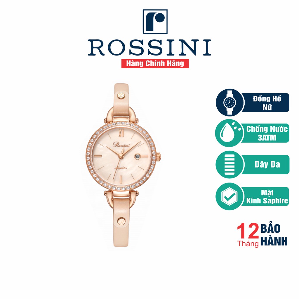 Đồng Hồ Nữ Rossini Thanh Lịch - 7898G06B - Hàng Chính Hãng