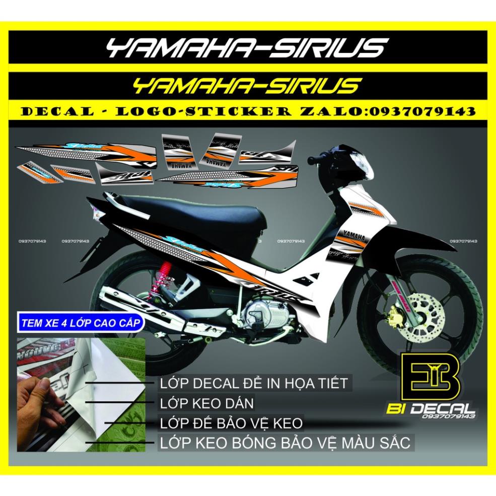 ( Quí khách vui lòng mang ra tiệm cho thợ dán ) Tem Sirius 013