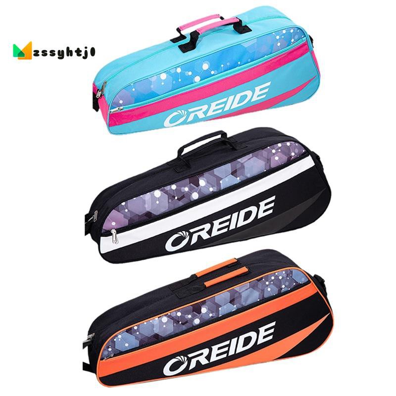 Túi đeo vai đựng vợt cầu lông / tennis sức chứa lớn có 3 ngăn tiện dụng