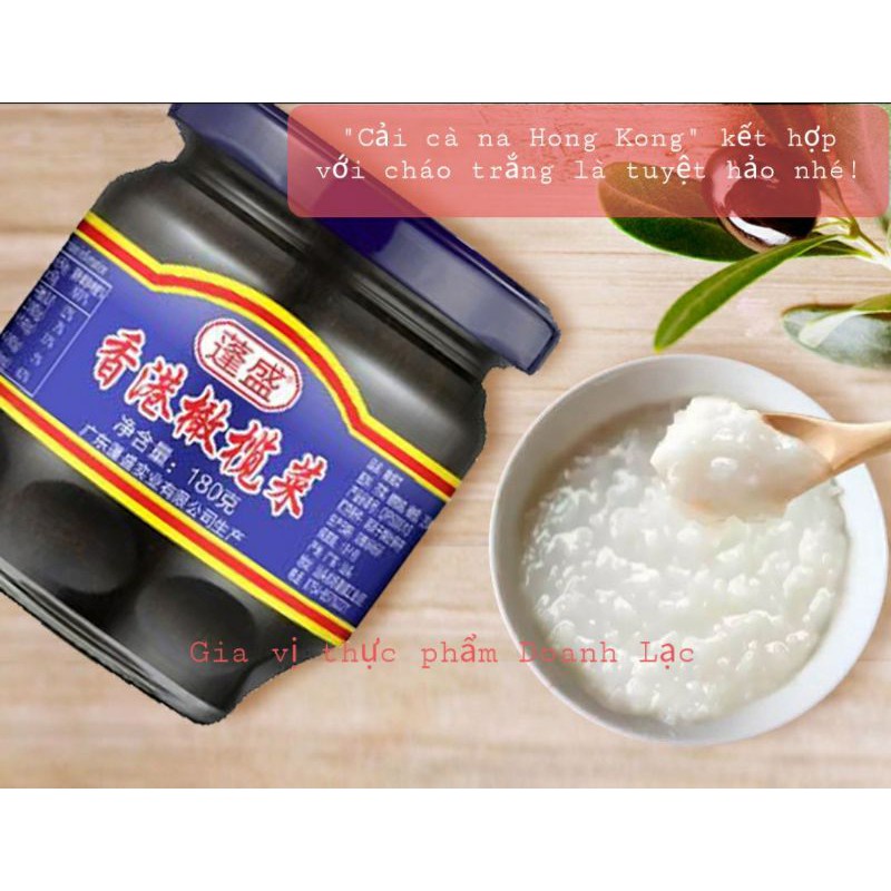 Rau ngâm dầu oliu Peng Sheng Hong Kong 180gr/hủ