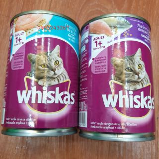 Pate cho mèo Whiskas lon 400g