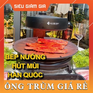 BẾP NƯỚNG HÚT KHÓI THÔNG MINH CHEF&CHEF HÀN QUỐC BẢO HÀNH 12 THÁNG
