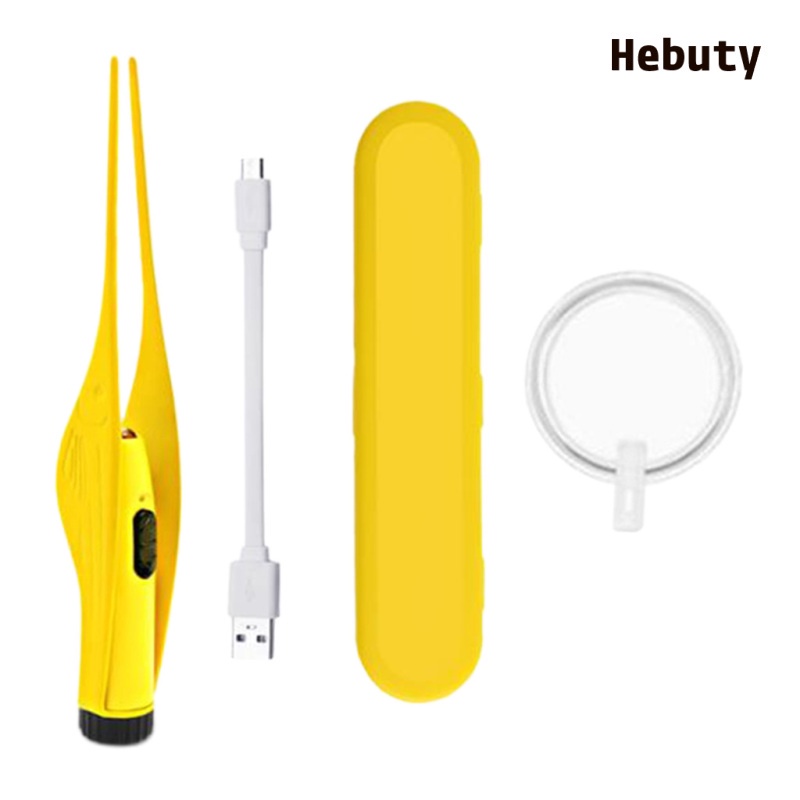 (Hàng Mới Về) Bộ Dụng Cụ Lấy Ráy Tai Có Đèn Led Và Kính Lúp Chuyên Dụng
