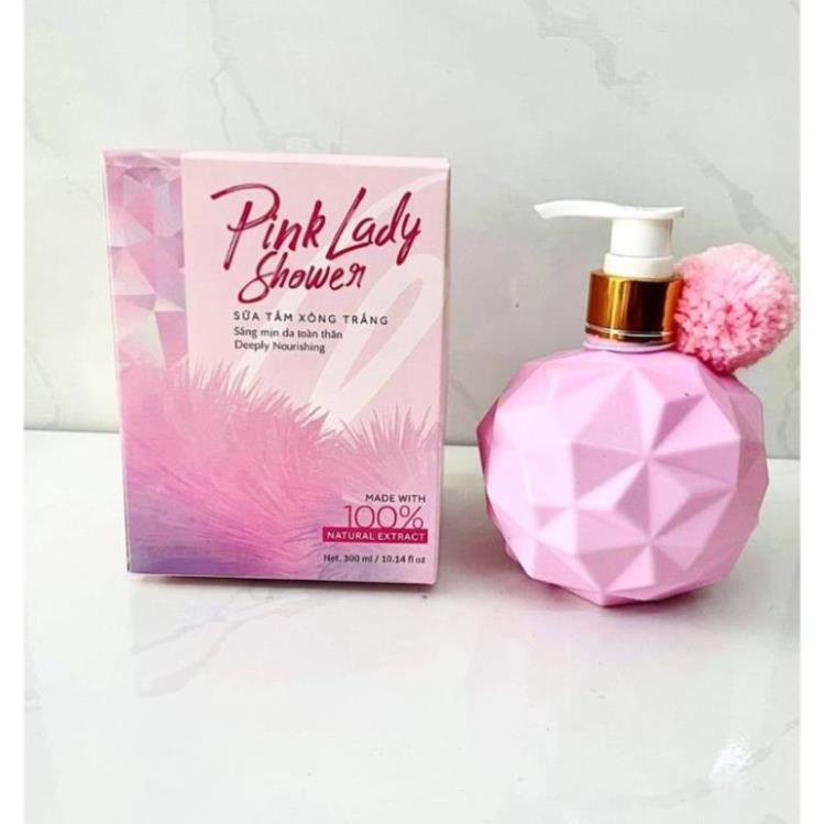 Sữa Tắm Xông Trắng Pink Lady Shower Sáng Mịn Da Toàn Thân - thegioimypham1