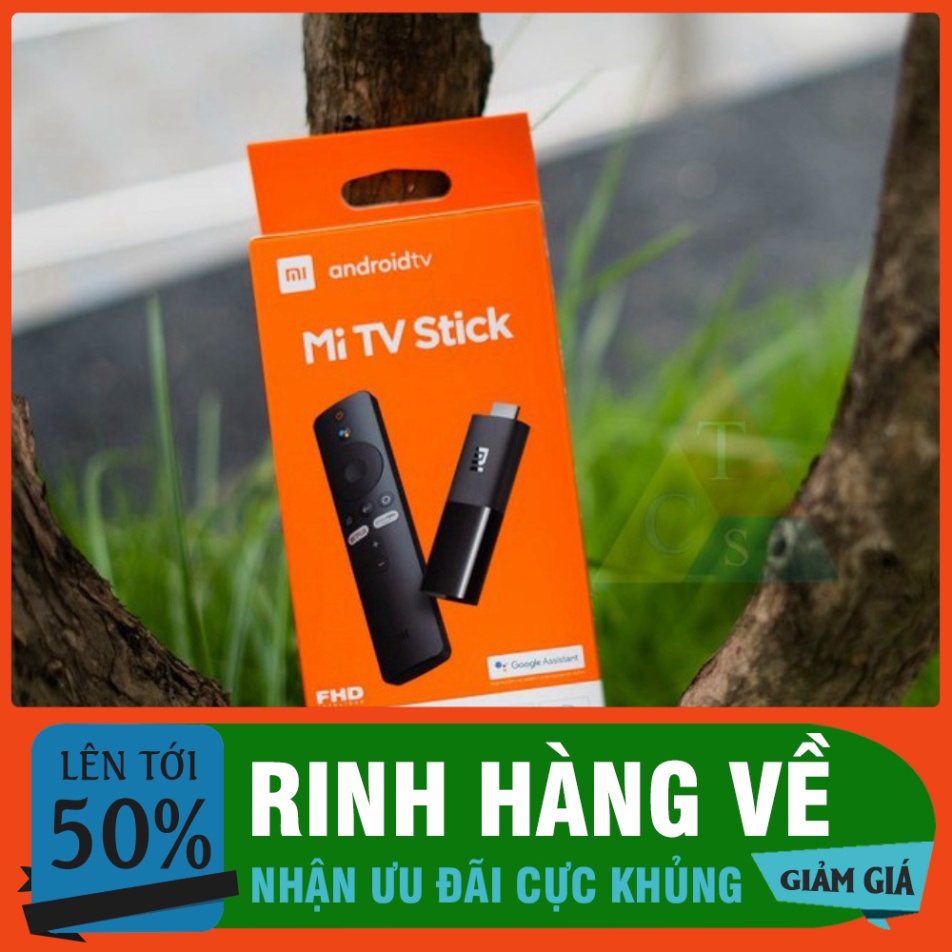 RINH HÀNG VỀ Tivi box Xiaomi TV Stick Bản nước ngoài Tiếng Việt tìm tòi giọng nói RINH HÀNG VỀ
