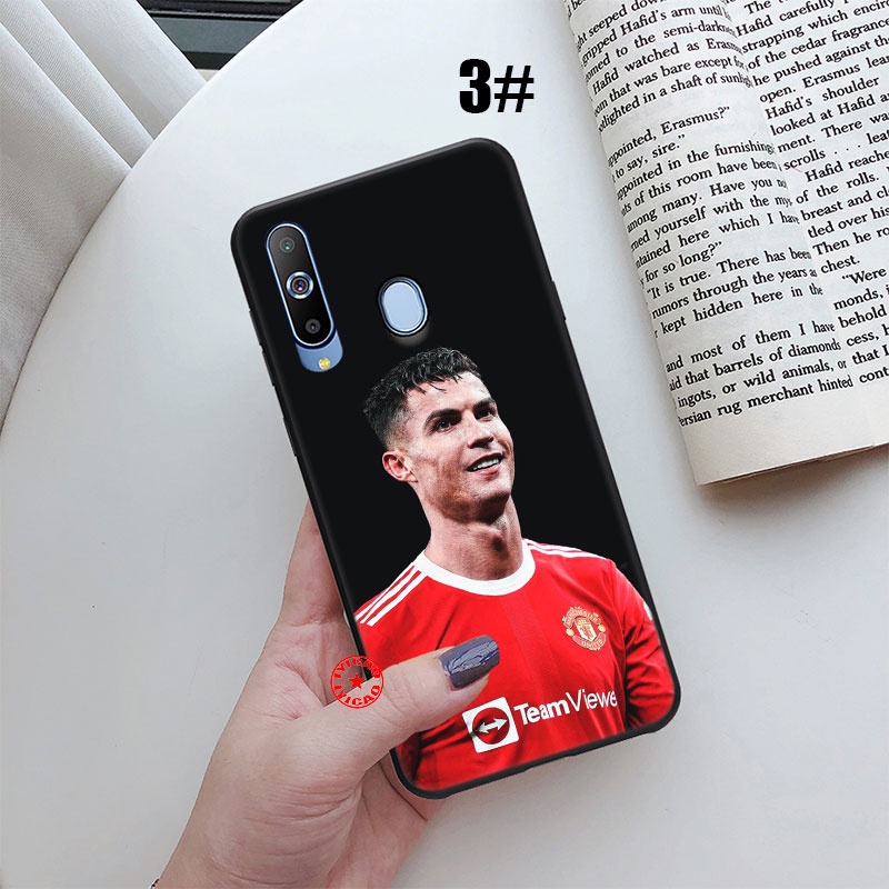 Ốp điện thoại in hình Cristiano Ronaldo cho Samsung Galaxy S10e S10 S9 S8 Plus Lite S7 Edge UOL34 CR7