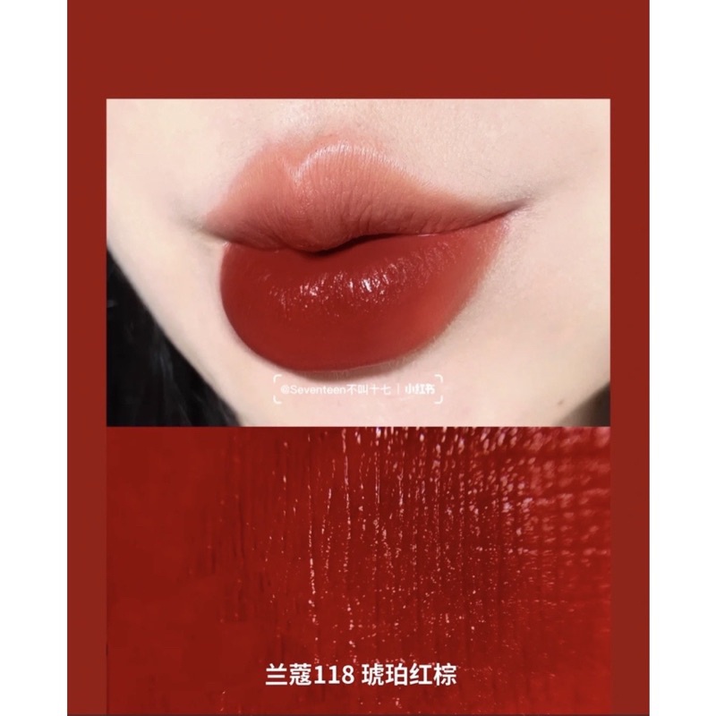 Son Lancome L'absolu Rouge Cream 118 French Coeur