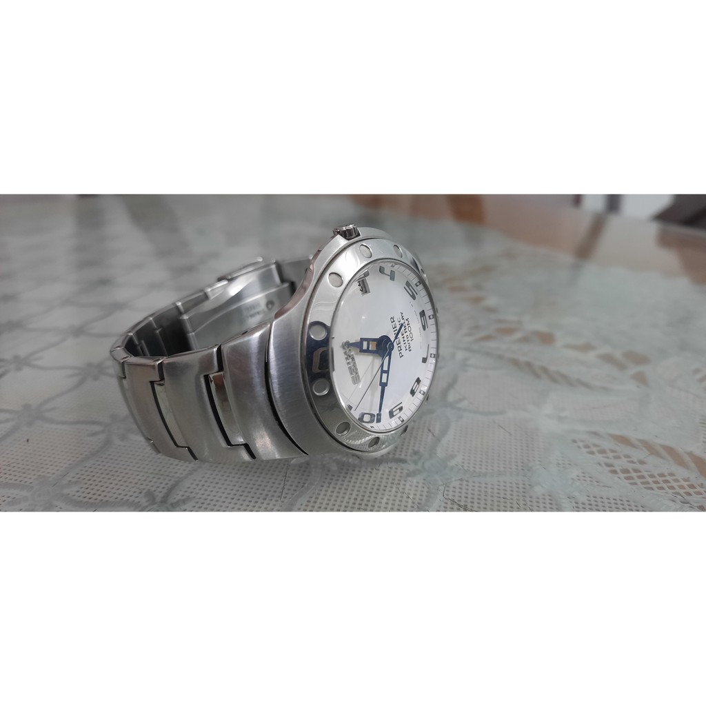 Đồng Hồ Nam Seiko Premier Kinetic Auto Relay SMA181