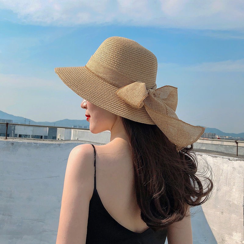 Mũ Cói Nơ Đi Biển Mũ Cói Chống Nắng Mát Mẻ Và Thoáng Khí