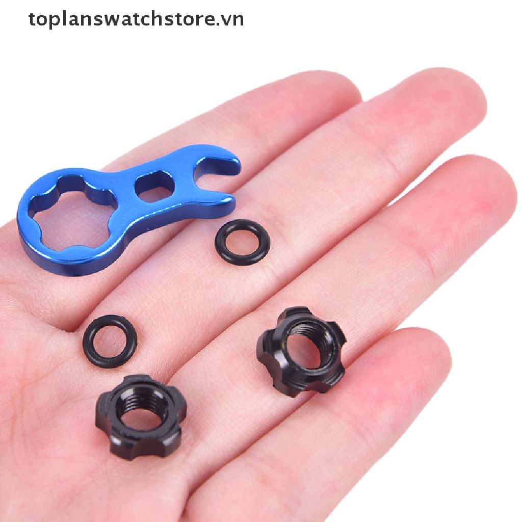 Set 2 Ống Nối Dài Van Xe Đạp Kèm Cờ Lê Chuyên Dụng