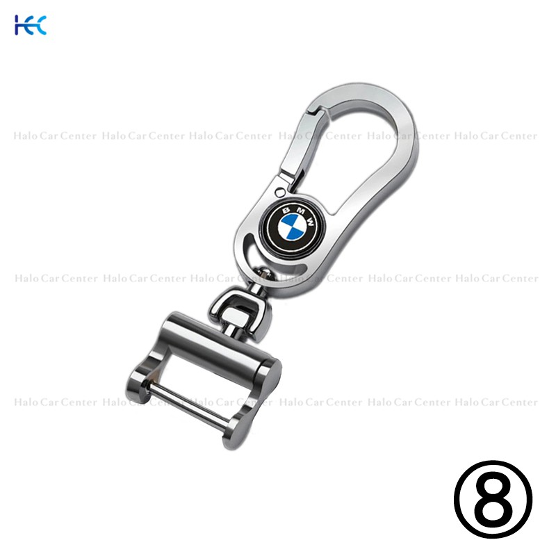 Móc khóa từ hợp kim kim loại in logo BMW cho xe máy/ xe hơi