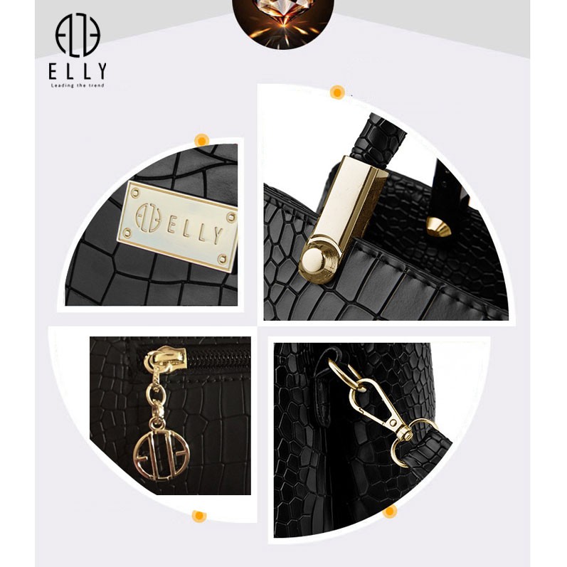 Túi xách nữ dây da có quai cầm tay thời trang cao cấp ELLY – EL21