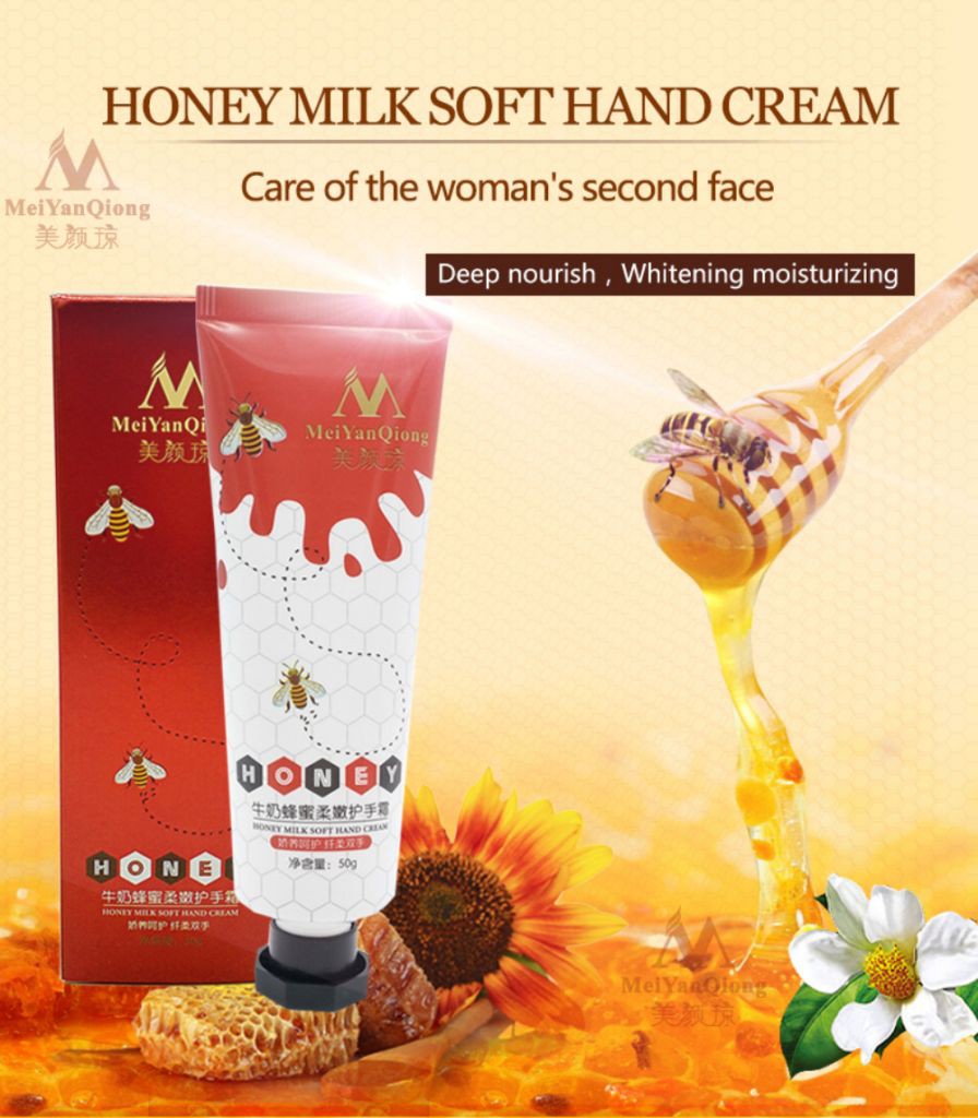 ✾✾ Honey Milk Soft Hand Cream Lotions Serum Repair Nourishing Hand Skin Care Anti Chapping Anti Aging Moisturizing Whitening Cream 【Wfuture】 | BigBuy360 - bigbuy360.vn
