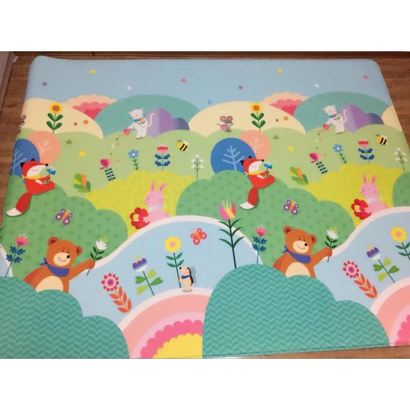 Thảm Silicone Baby Care-Parklon hình Khu rừng vui nhộn