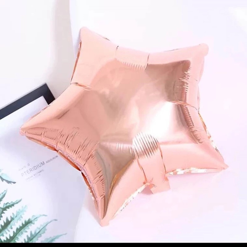 Bong Bóng Lá Nhôm 18 &quot;Hình Ngôi Sao Lãng Mạn Trang Trí Tiệc Cưới / Sinh Nhật / Giáng Sinh