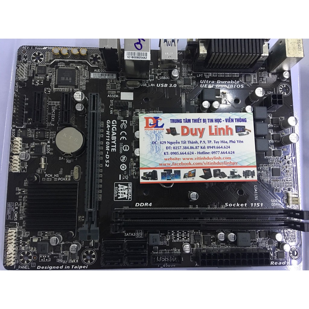 Main ASUS H110M-V đẹp ngon lành