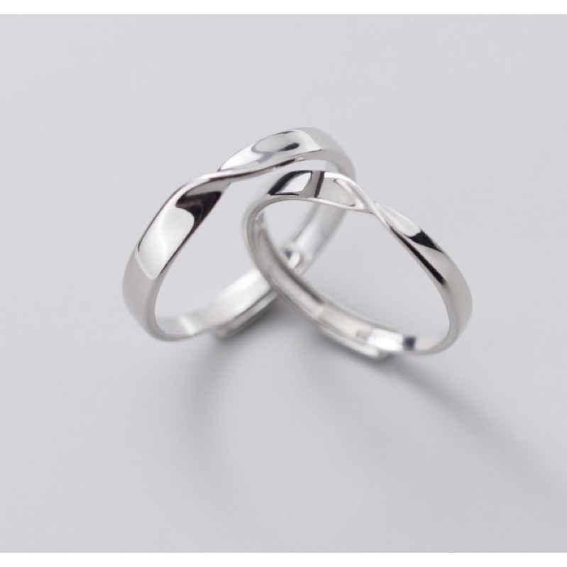 Nhẫn đôi | Nhẫn cặp bạc s925 cao cấp
