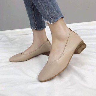 Giày da mềm đế 3p