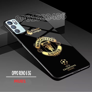 Ốp lưng bóng đá oppo reno 6 5g/reno 6 4g/reno 6z/oppo a95 5g clb MU/MANCHESTER UNITED siêu đẹp/ốp lưng bóng đá