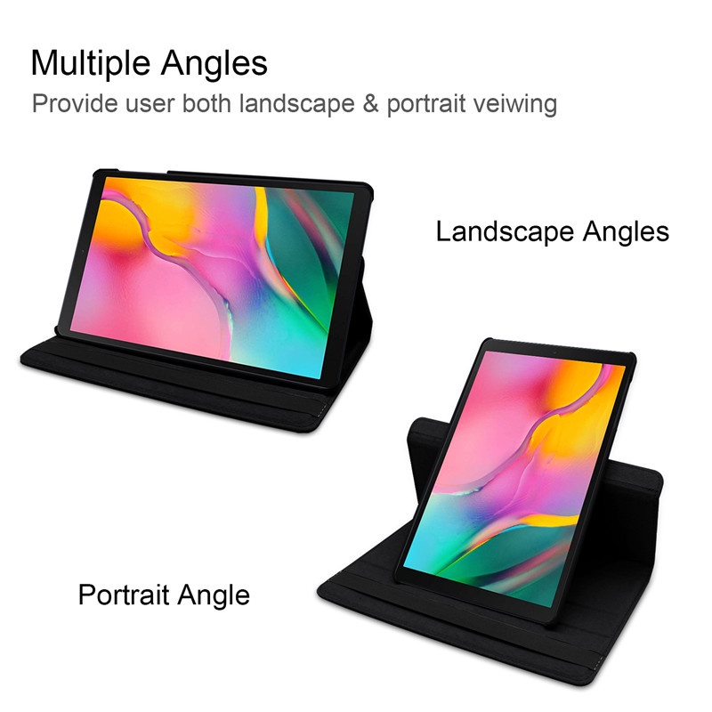 Bao da PU máy tính bảng thông minh xoay 360 độ cho Samsung Galaxy Tab A7 LITE 8.7 T220 T225 Samsung Tab A7 8.7"