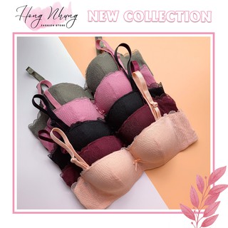 Áo lót không gọng, đệm mềm mại siêu nâng ngực alcp9110 - hongnhung fashion