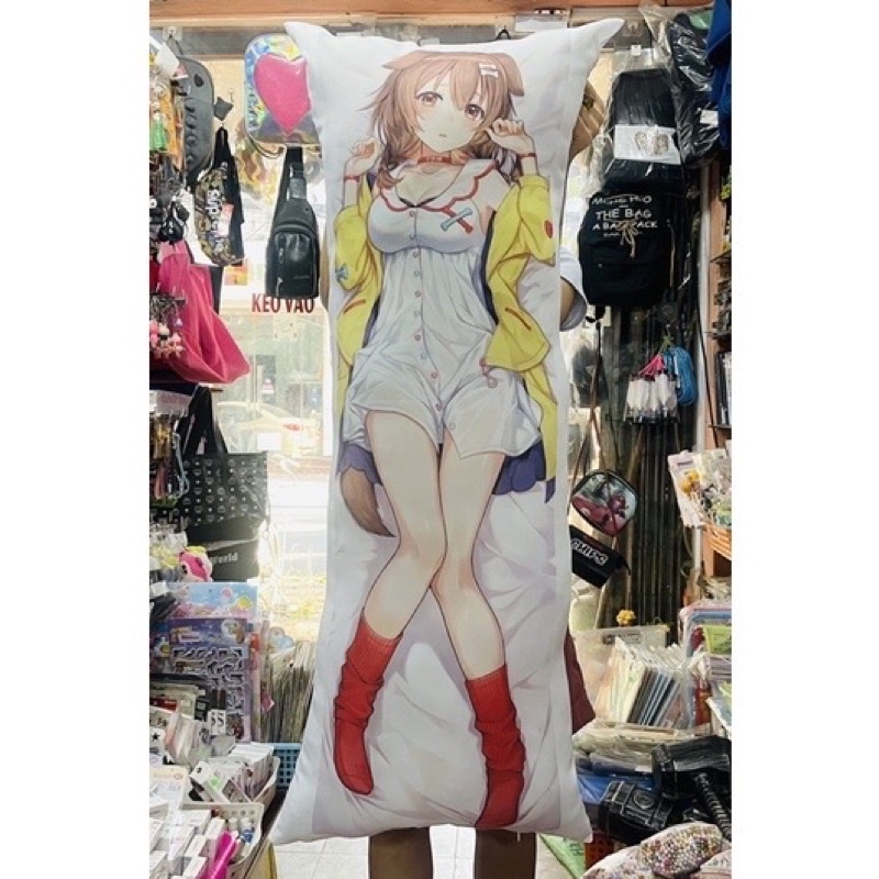 Gối ôm ngủ dài Girls Frontline 40cm x 1m ruột bông Hàn Quốc