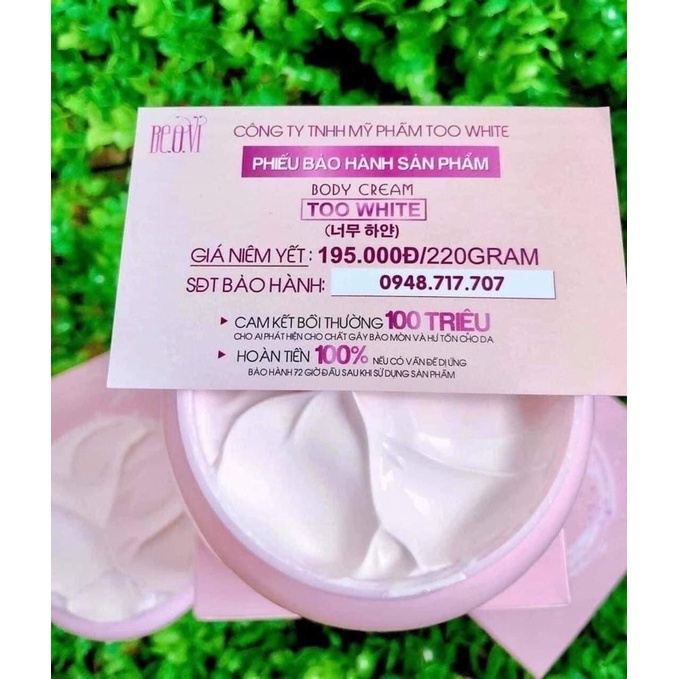 BODY BEOVI TOO WHITE | BigBuy360 - bigbuy360.vn