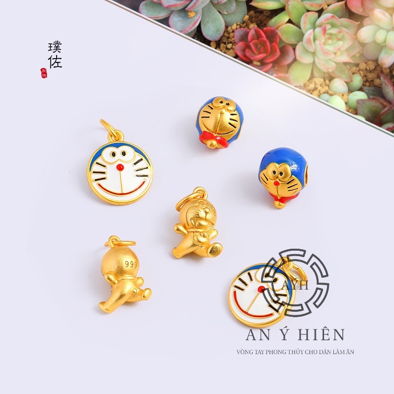 Charm Doreamon xanh #C403