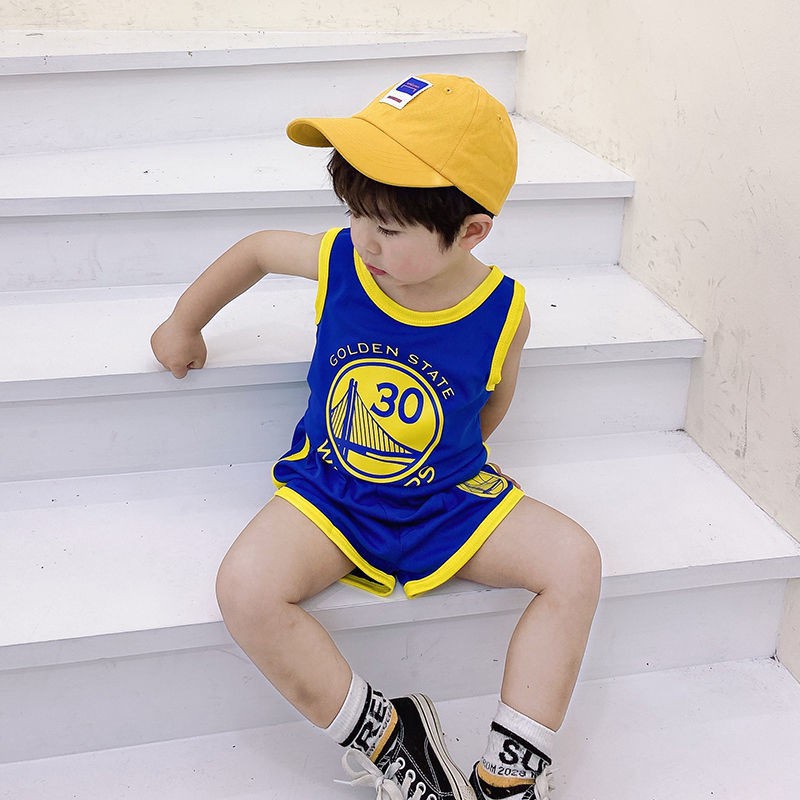 Set đồ thể thao bóng rổ gồm áo không tay và quần short nhanh khô 12 món dành cho bé trai và bé gái