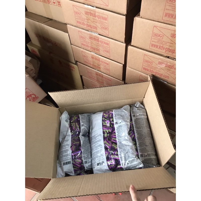 Kẹo Tím socola Krokant 500g date 12/2024