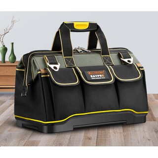 Túi Đựng Đồ Nghề Siêu Cấp Đế Nhựa Cỡ Lớn 43x28x28 - Giỏ Đựng Đồ Nghề Size To - Túi Đồ Nghề Siêu Bền Đế Nhựa