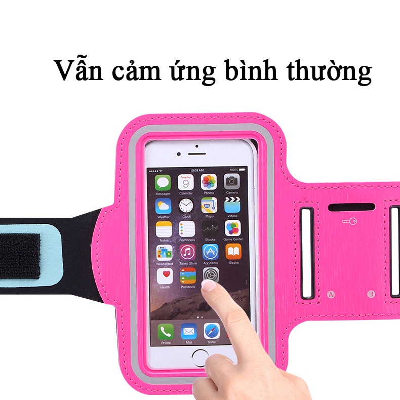 Bao Đeo Tay Điện Thoại Chạy Bộ Thể Dục Siêu Mỏng Nhẹ