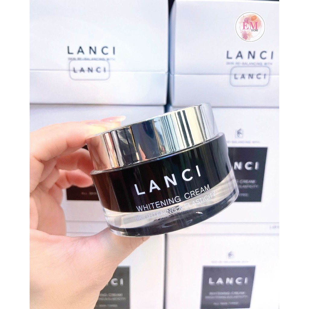 Kem dưỡng trắng da Lanci Whitening Cream Hàn Quốc 50ml ,ngăn lão hoá da, giảm nếp nhăn, đốm sạm nám trên da