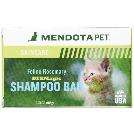 Xà phòng hữu cơ cho thú cưng tinh dầu hoa hương thảo cho mèo DERMagic Feline Organic Shampoo Bar Rosemary 105gr