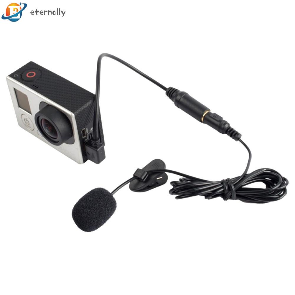 Eternally Professional Mini USB External Mic Microphone With Clip for GoPro Hero 3/3+