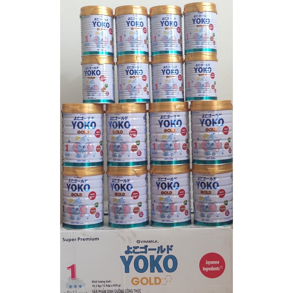Sữa bột Yoko gold số 1 350g - TẶNG QUÀ khi mua từ 12 lon