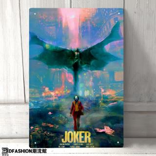 Poster Treo Tường Bằng Kim Loại Hình Joker 2019