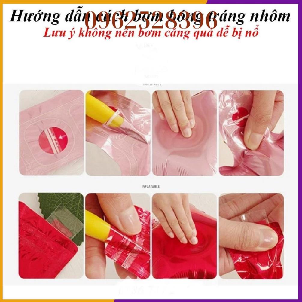 Set bóng bay trang trí sinh nhật { TẶNG BƠM + KEO }
