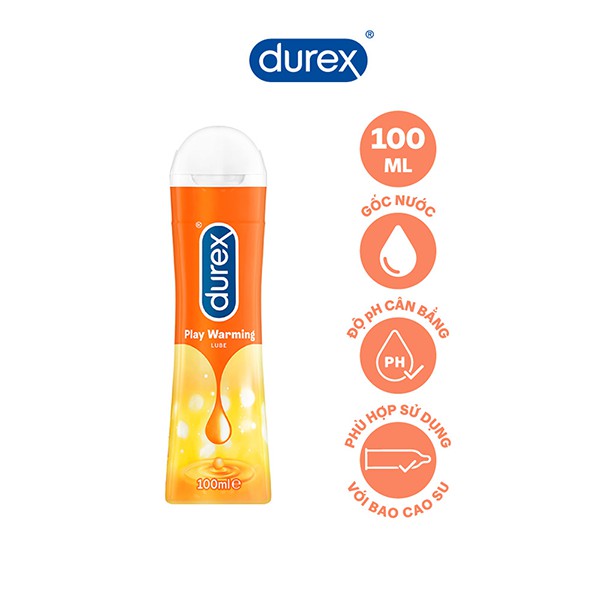 Gel bôi trơn Durex Play Warming 100ml (Mới)