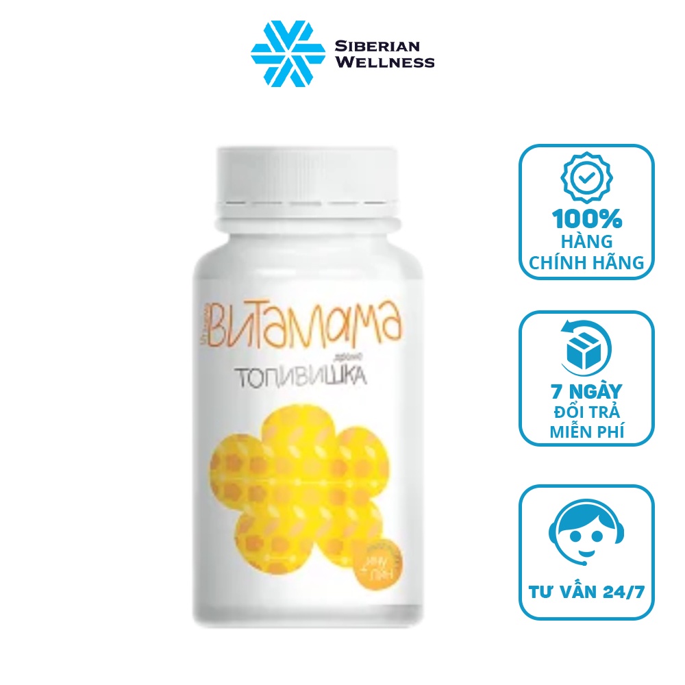 Viên uống VitaMama Siberian Wellness - tăng cường sức đề kháng cho bé - 400 viên