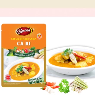XỐT GIA VỊ HOÀN CHỈNH BARONA CÀ RI 80g