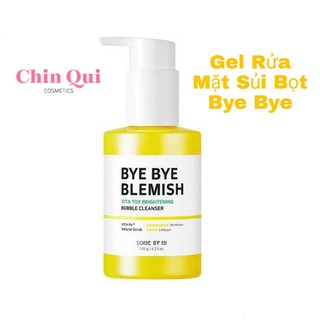 Rửa Mặt Dạng Gel Gel Some By Mi Bye Bye Blemish Vita Tox Brightening Bubble Cleanser 120g